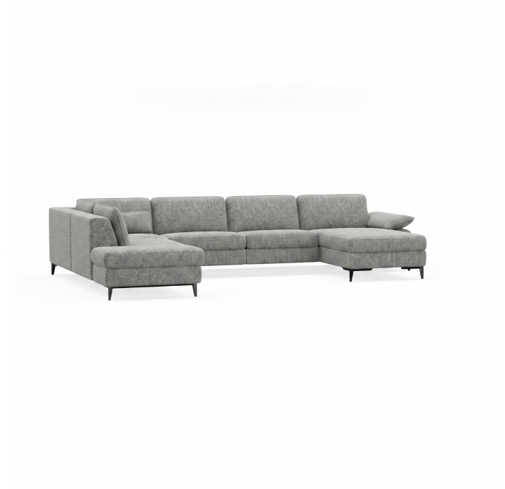 Диван COLUMBIA S214-400-162L/AMIRI CARBON/BULTEX/03BL/