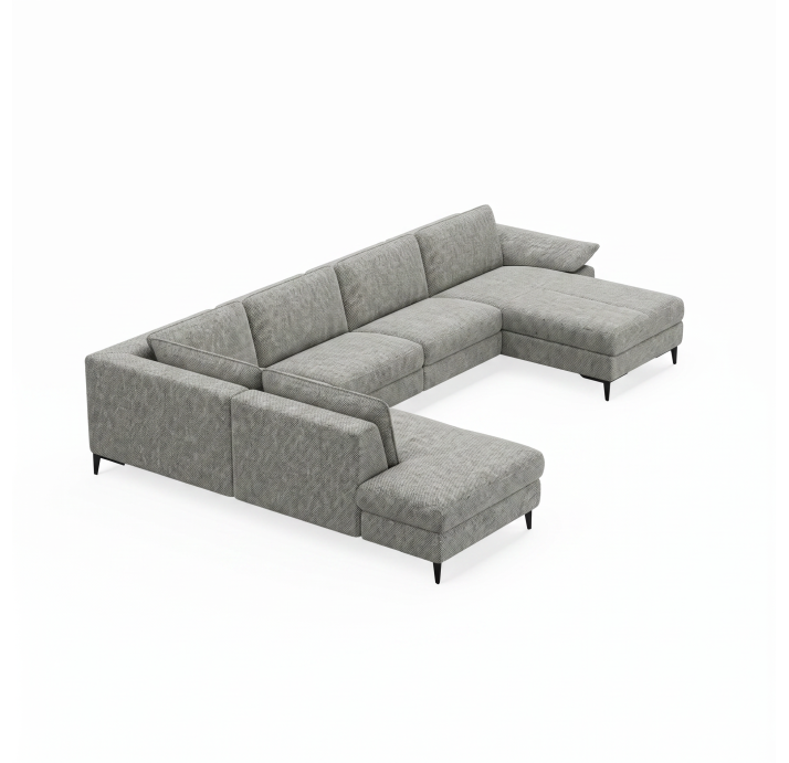 Диван COLUMBIA S214-400-162L/AMIRI CARBON/BULTEX/03BL/