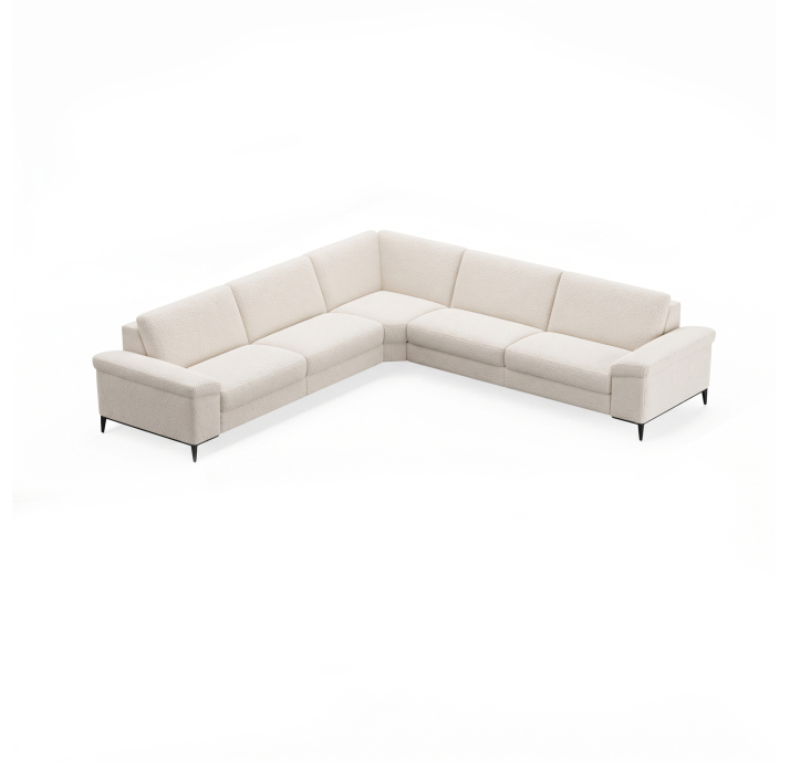 Диван CADINI B93-300-300B/VIVA OFFWHITE/BULTEX/01BL/