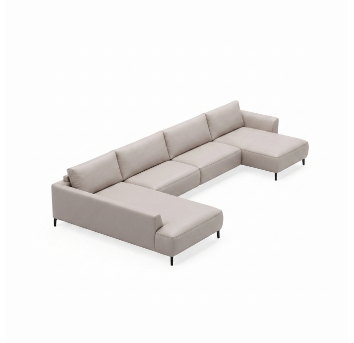 Диван COSMO S215-400-167L/MONTANA PERLE/BULTEX/01BL/