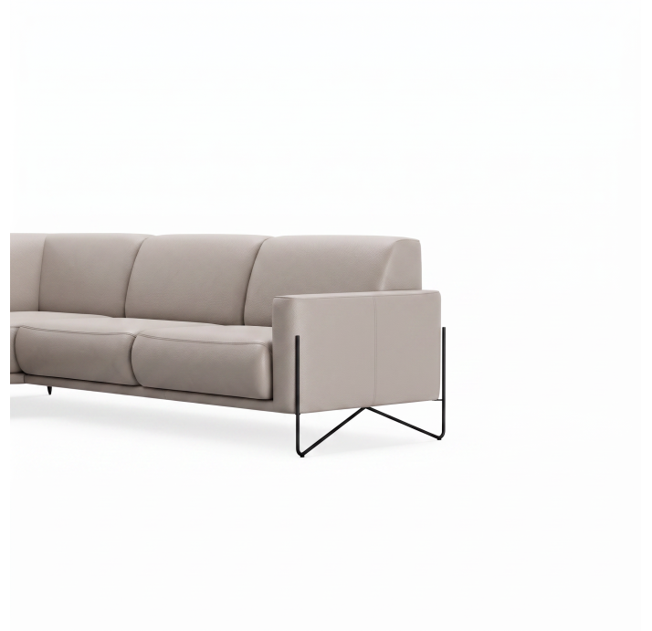 Диван MILLER B92-300-300B/MONTANA PERLE/BULTEX/03BL/