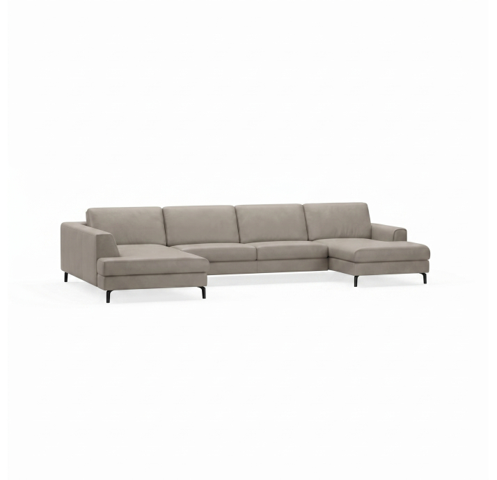 Диван FONTANE S210-400-167L/MONTANA PERLE/BULTEX/01BL/