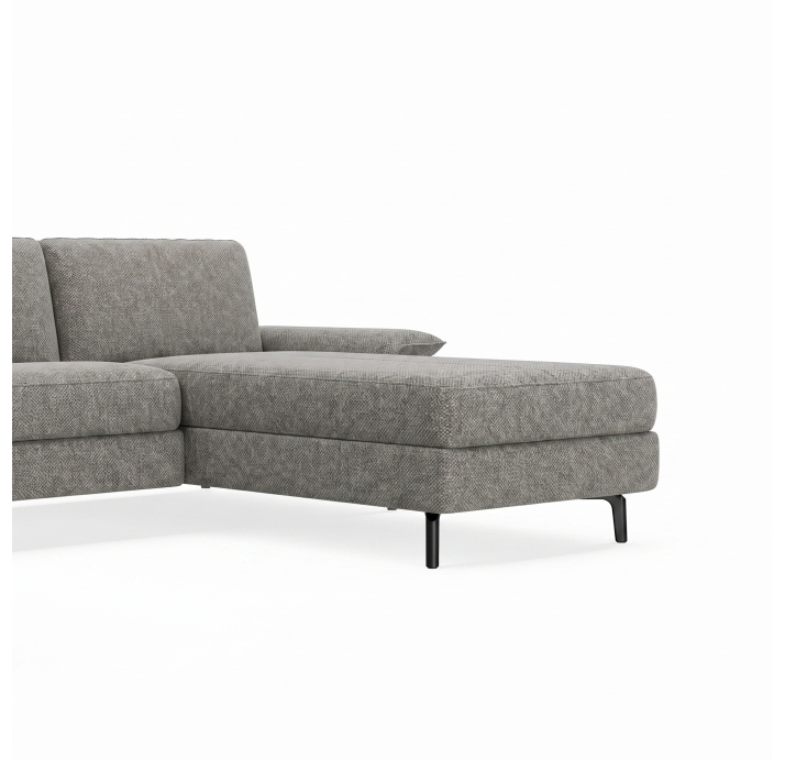 Диван ADORA S214-400-162L/AMIRI CARBON/BULTEX/03BL/