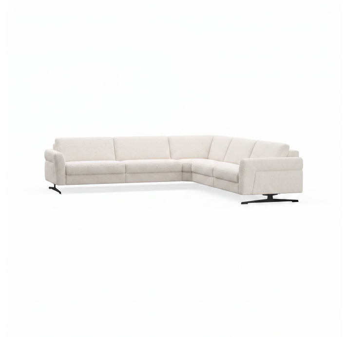 Диван TAMOUR B93-300-300B/VIVA OFFWHITE/BULTEX/03BL/