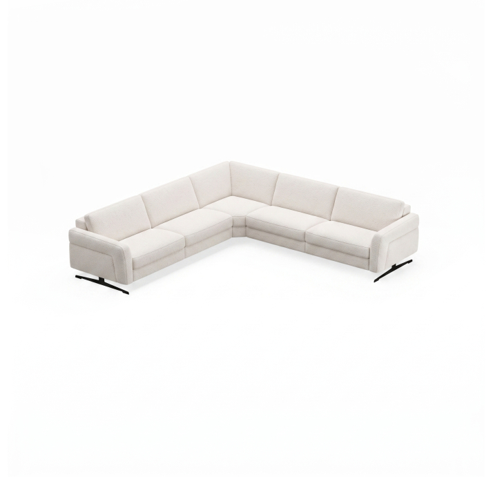Диван TAMOUR B93-300-300B/VIVA OFFWHITE/BULTEX/03BL/