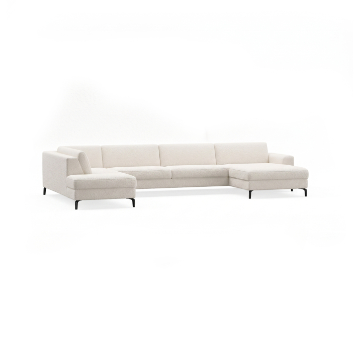 Диван COLORADO S214-400-162L/54/VIVA OFFWHITE/BULTEX/01BL/