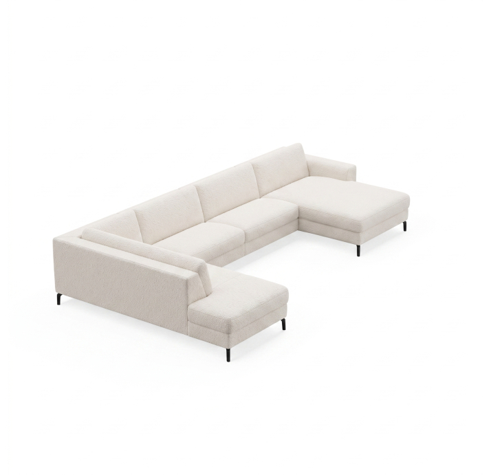 Диван COLORADO S214-400-162L/54/VIVA OFFWHITE/BULTEX/01BL/
