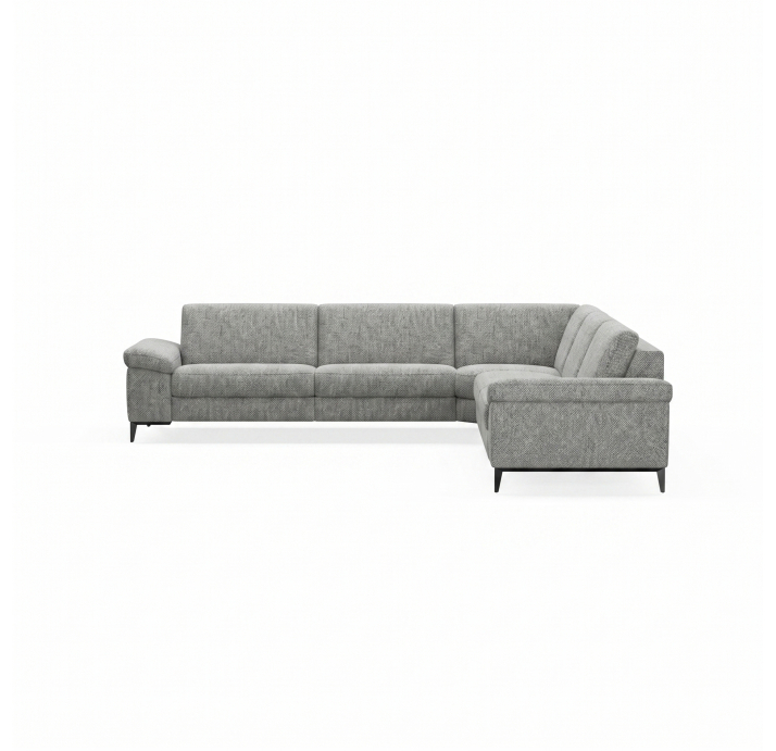 Диван CADINI B93-300-300B/AMIRI CARBON/BULTEX/01BL/