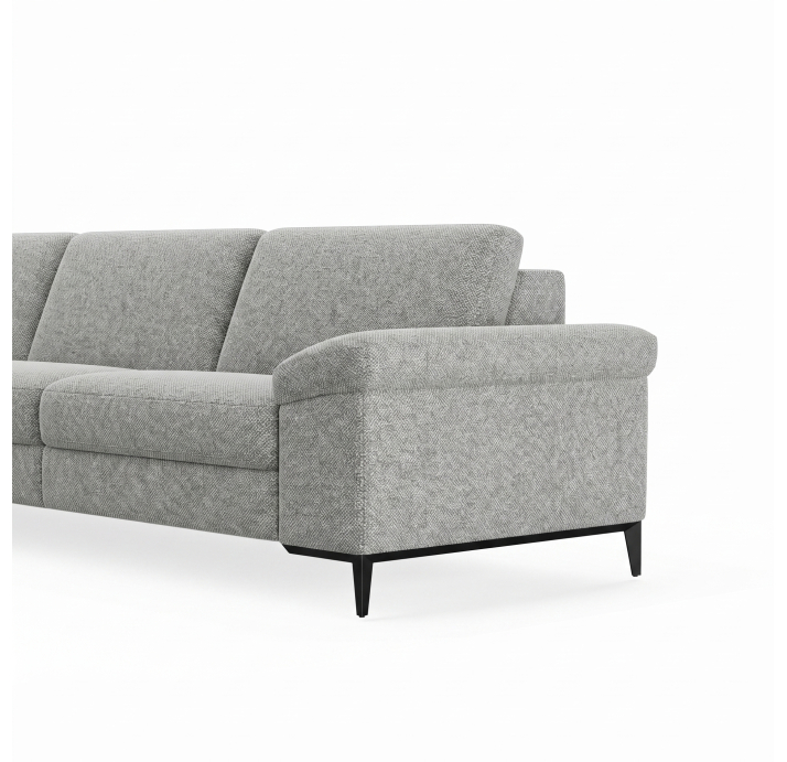 Диван CADINI B93-300-300B/AMIRI CARBON/BULTEX/01BL/