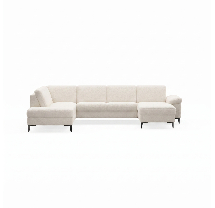 Диван CADINI S214-400-162L/VIVA OFFWHITE/BULTEX/01BL/