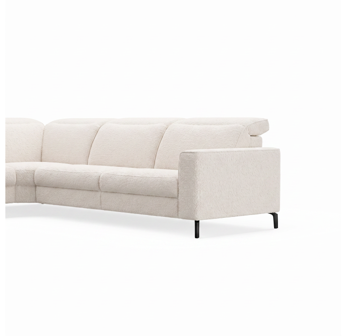Диван FRATINO B101-300-300B/VIVA OFFWHITE/BULTEX/01BL/E,E,E