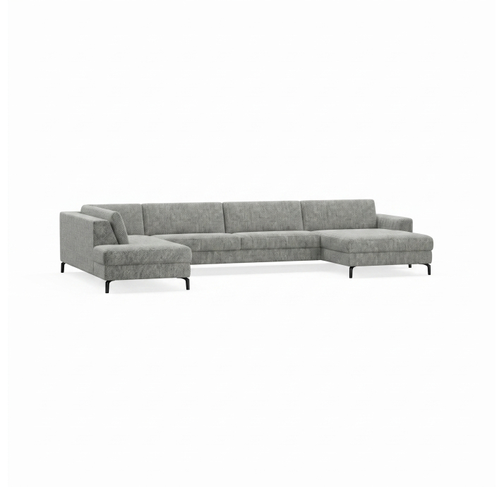 Диван COLORADO S214-400-162L/54/AMIRI CARBON/BULTEX/01BL/