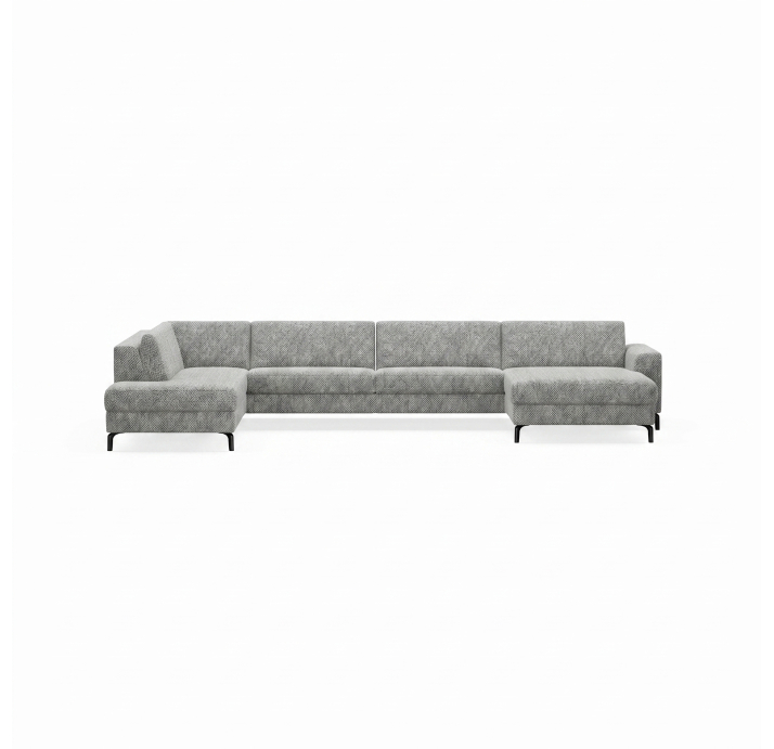 Диван COLORADO S214-400-162L/54/AMIRI CARBON/BULTEX/01BL/