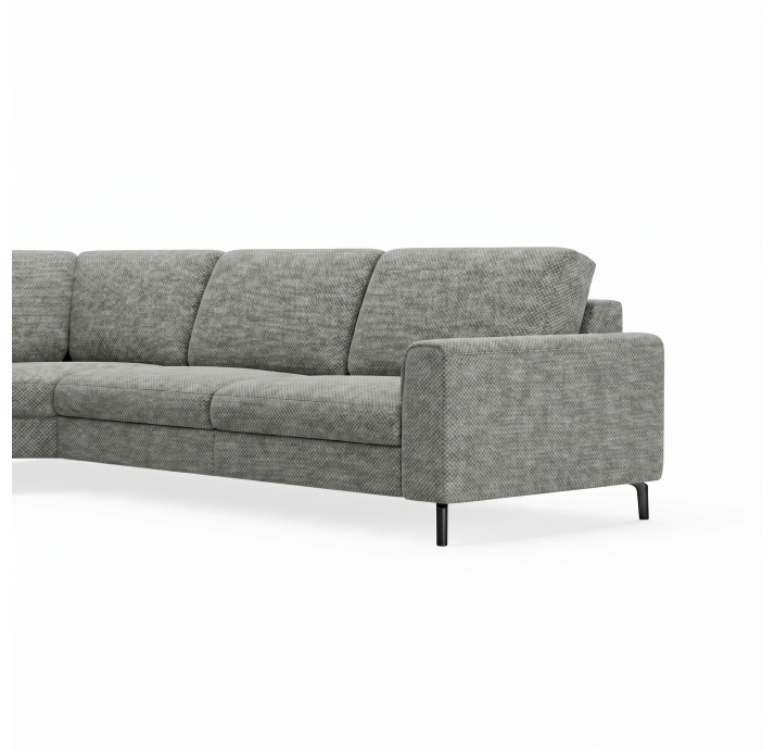 Диван FONTANE B100-300-300B/AMIRI CARBON/BULTEX/01BL/