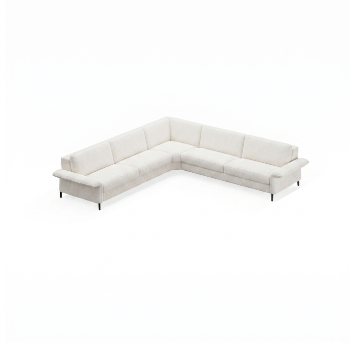 Диван ADORA B93-300-300B/VIVA OFFWHITE/BULTEX/03BL/
