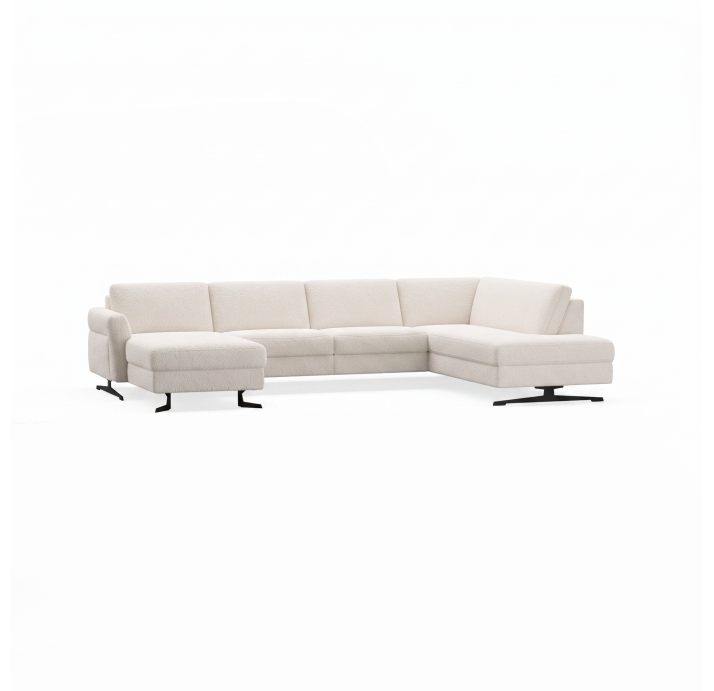 Диван TAMOUR S214-400-160L/VIVA OFFWHITE/BULTEX/03BL/