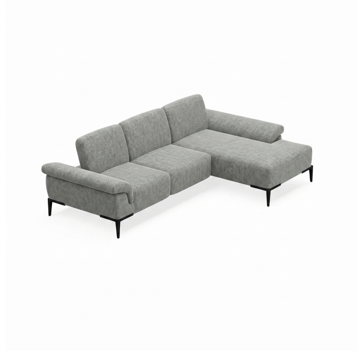 Диван WAVE B98-300-165L/AMIRI CARBON/BULTEX/01BL/