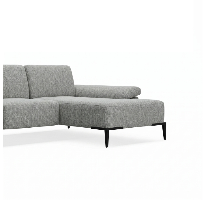 Диван WAVE B98-300-165L/AMIRI CARBON/BULTEX/01BL/