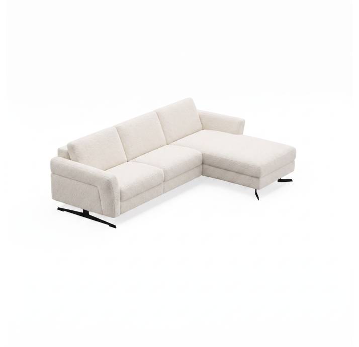 Диван TAMOUR B93-300-160L/VIVA OFFWHITE/BULTEX/03BL/
