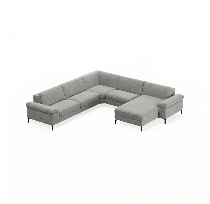 Диван TASMAN B93-300-162L/AMIRI CARBON/BULTEX/01BL/