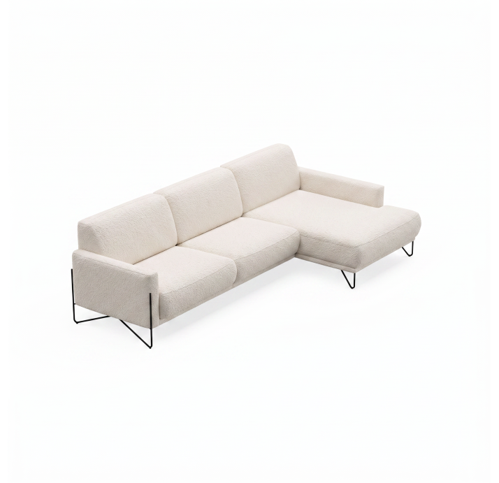Диван MILLER B92-300-159L/VIVA OFFWHITE/BULTEX/03BL/
