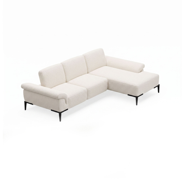 Диван WAVE B98-300-165L/VIVA OFFWHITE/BULTEX/01BL/