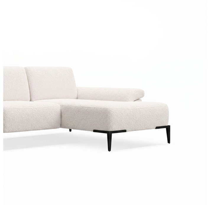 Диван WAVE B98-300-165L/VIVA OFFWHITE/BULTEX/01BL/