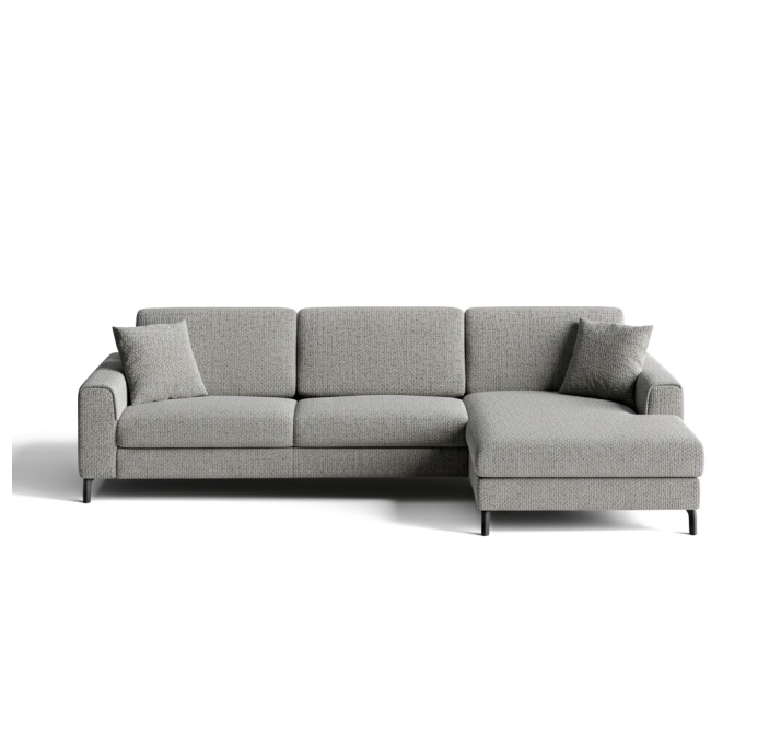 Диван FONTANE B100-300-167L/AMIRI CARBON/BULTEX/01BL/