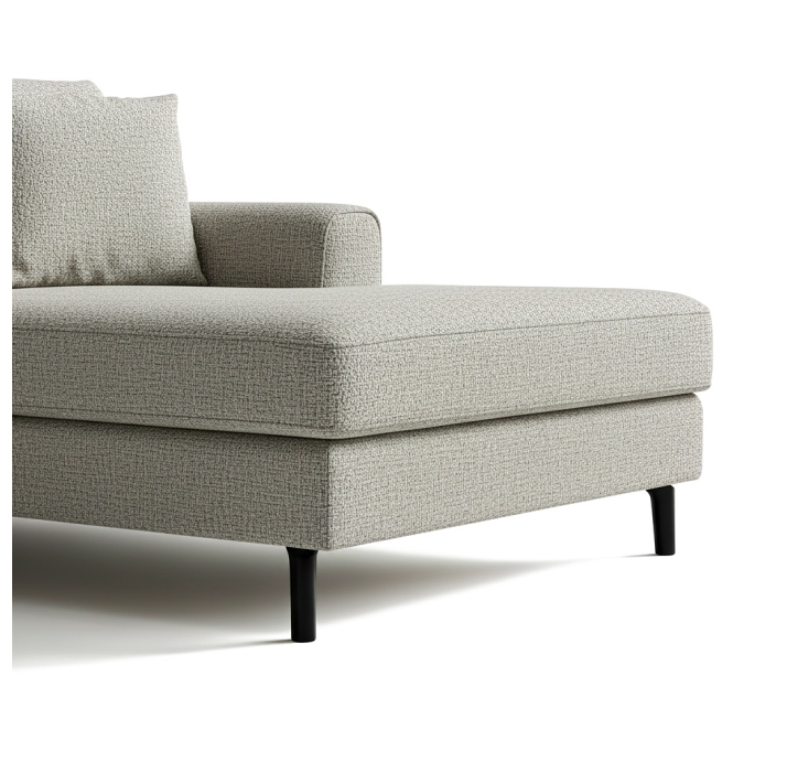 Диван FONTANE B100-300-167L/AMIRI CARBON/BULTEX/01BL/