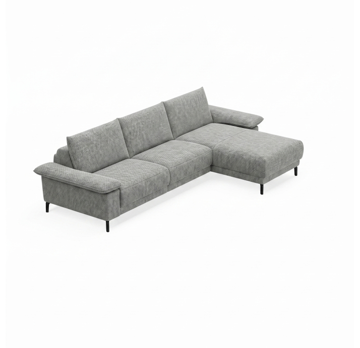 Диван Sereno B98-300-165L/AMIRI CARBON/BULTEX/03BL/