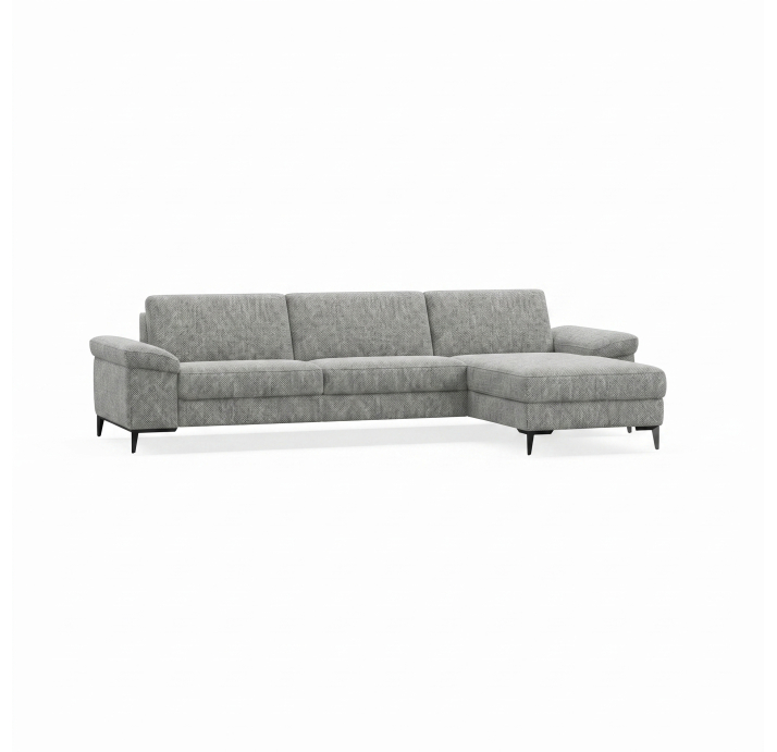 Диван CADINI B93-300-162L/AMIRI CARBON/BULTEX/01BL/