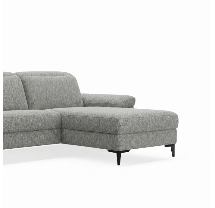 Диван CADINI B93-300-162L/AMIRI CARBON/BULTEX/01BL/