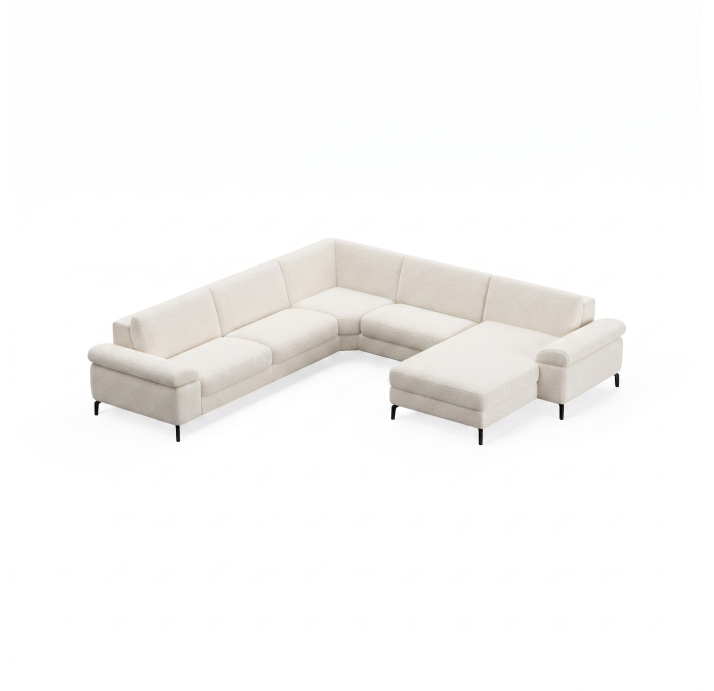 Диван TASMAN B93-300-162L/VIVA OFFWHITE/BULTEX/01BL/