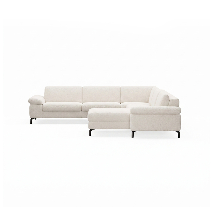Диван TASMAN B93-300-162L/VIVA OFFWHITE/BULTEX/01BL/