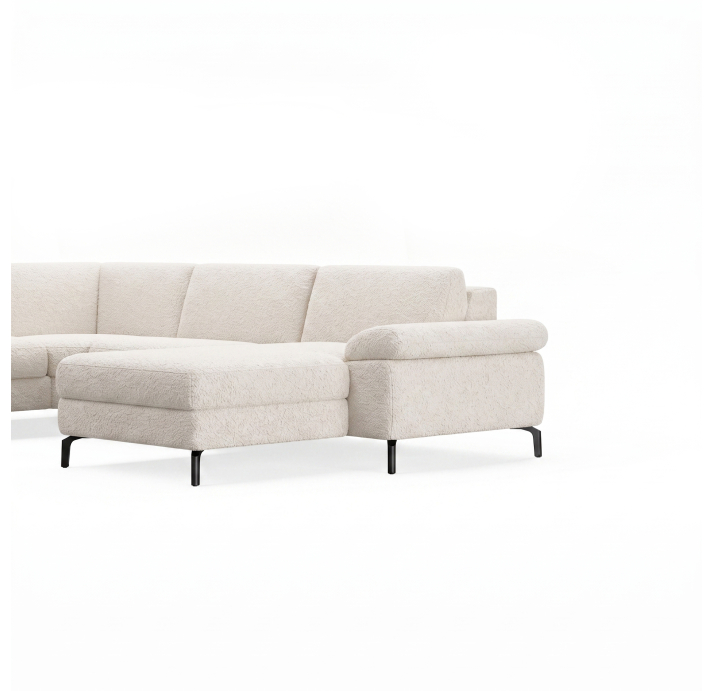Диван TASMAN B93-300-162L/VIVA OFFWHITE/BULTEX/01BL/