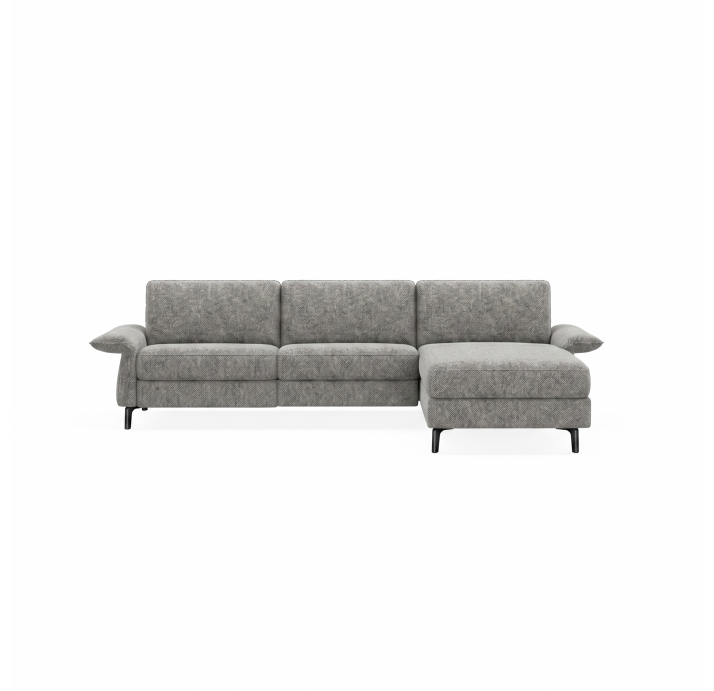 Диван ADORA B93-300-162L/AMIRI CARBON/BULTEX/03BL/
