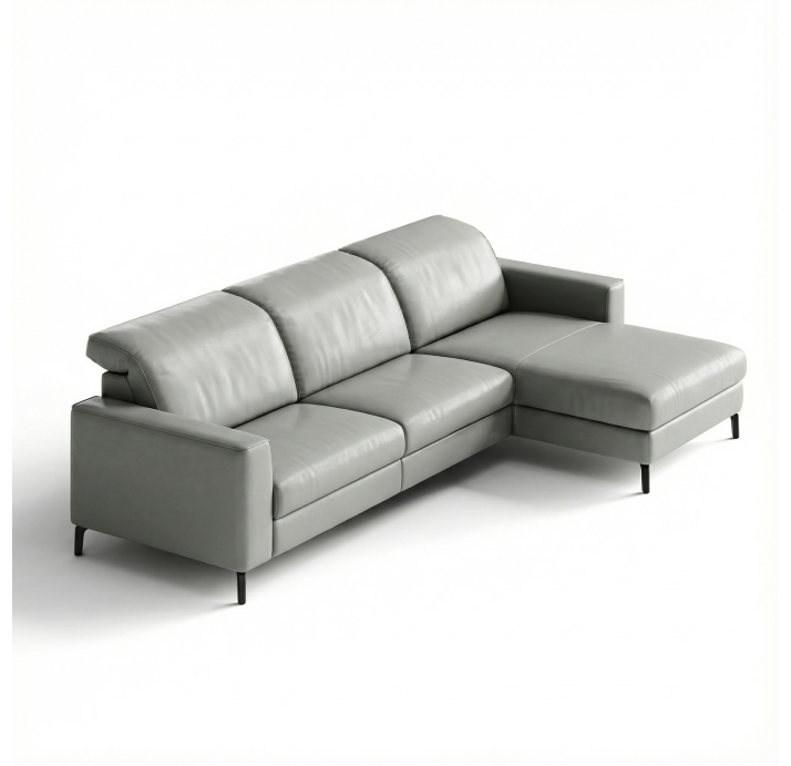 Диван FRATINO B101-300-163L/MONTANA PERLE/BULTEX/01BL/E,E,E