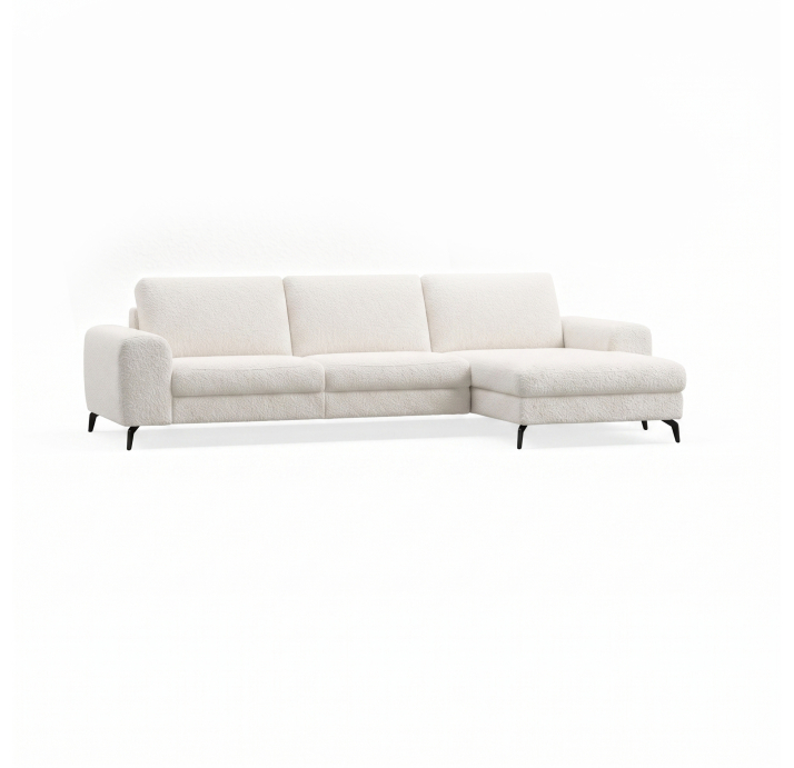 Диван DONATO B100-300-167L/VIVA OFFWHITE/VISCOTEX/01BL/