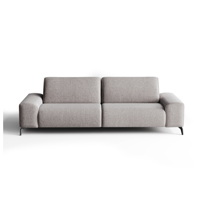 Диван ROMANO B100-220-100B/WEMBLEY PERLE/VISCOTEX/01BL/