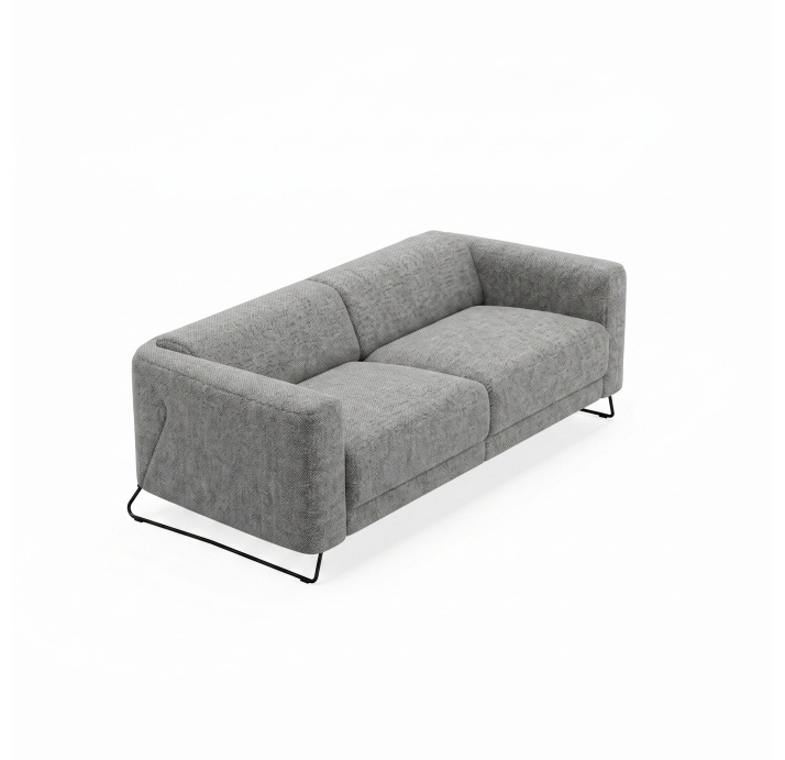 Диван MATHEO B100-220-100B/WEMBLEY PERLE/DYNASPRING/01BL/