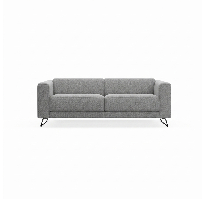 Диван MATHEO B100-220-100B/WEMBLEY PERLE/DYNASPRING/01BL/