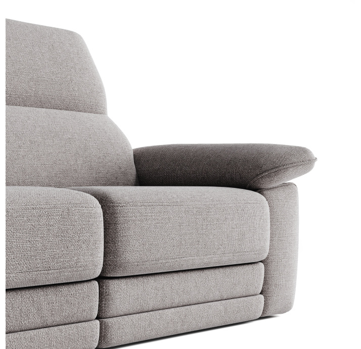 Диван BELVEDERE B91-280-91B/WEMBLEY PERLE/BULTEX/встроенные/