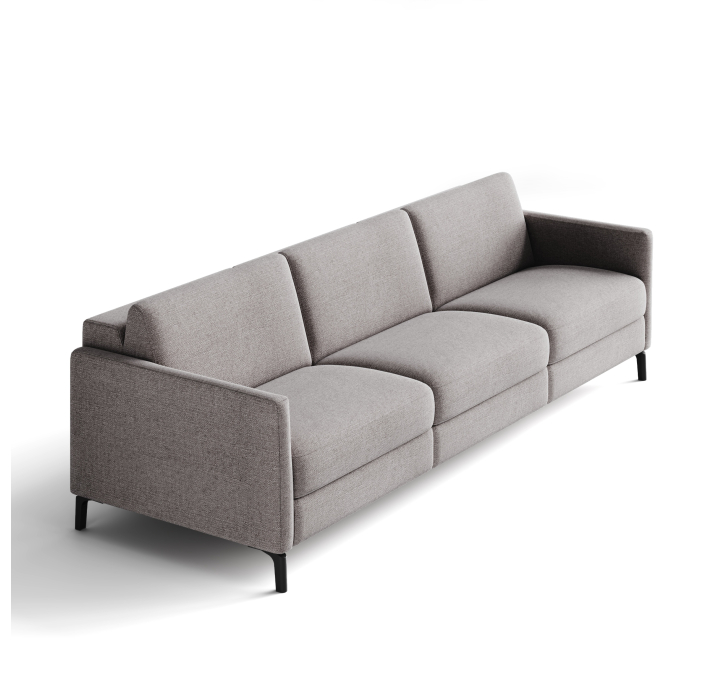 Диван COLORADO B93-280-93B/WEMBLEY PERLE/BULTEX/01BL/