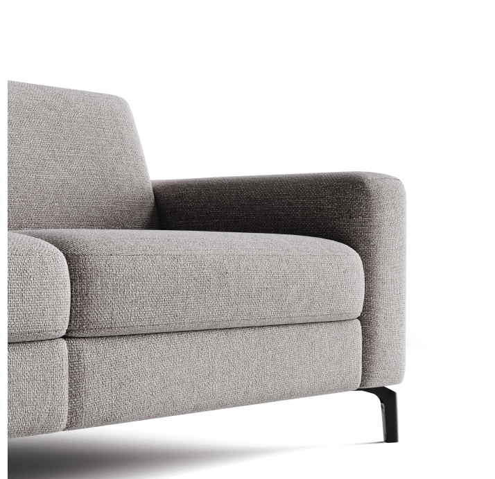 Диван COLORADO B93-220-93B/WEMBLEY PERLE/BULTEX/01BL/