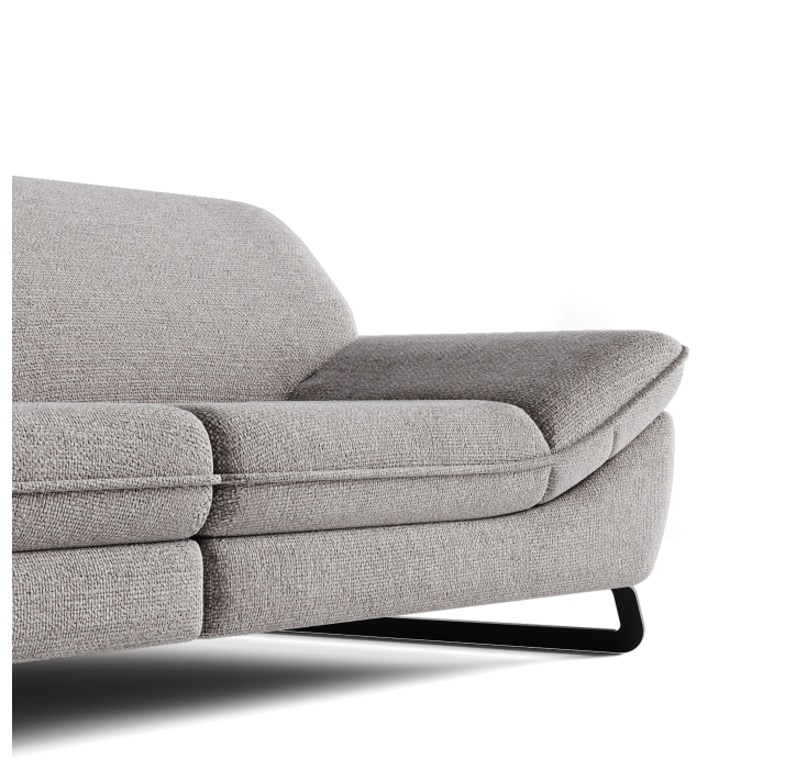 Диван TRINIDAD B100-300-100B/WEMBLEY PERLE/BULTEX/P538/