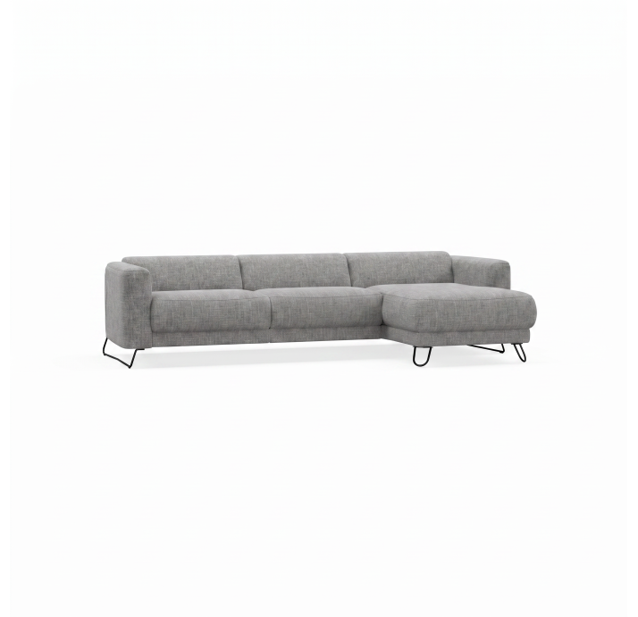Диван MATHEO B100-300-167L/WEMBLEY PERLE/DYNASPRING/01BL/