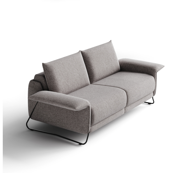 Диван VITIS B98-220-98B/WEMBLEY PERLE/BULTEX/01BL/