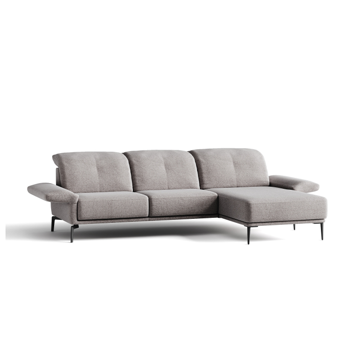 Диван BARBUDA B103-300-170L/WEMBLEY PERLE/BULTEX/P695/