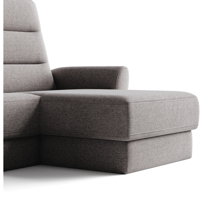 Диван MAURIAC B91-300-148L/WEMBLEY PERLE/BULTEX/01BL/