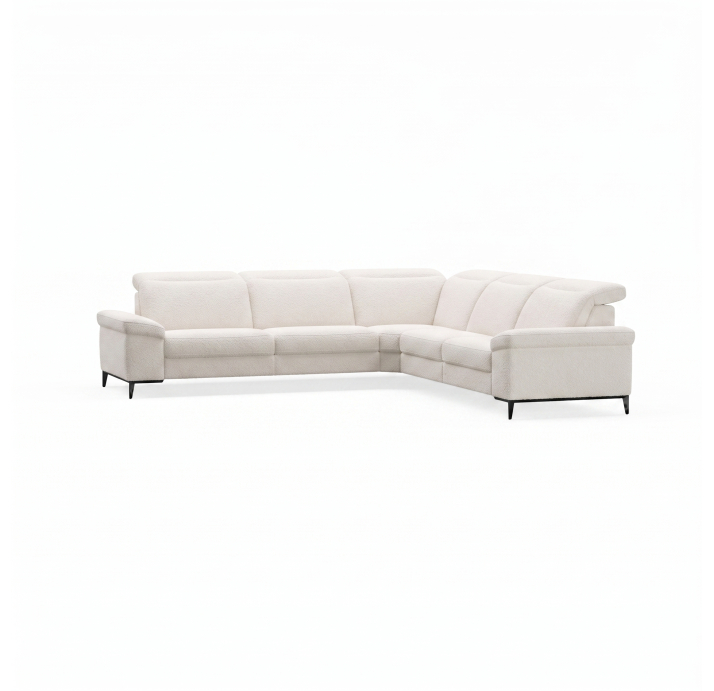 Диван CADINI B93-300-300B/VIVA OFFWHITE/BULTEX/01BL/E